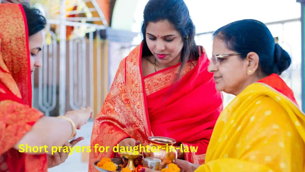 Short prayers for daughter-in-law