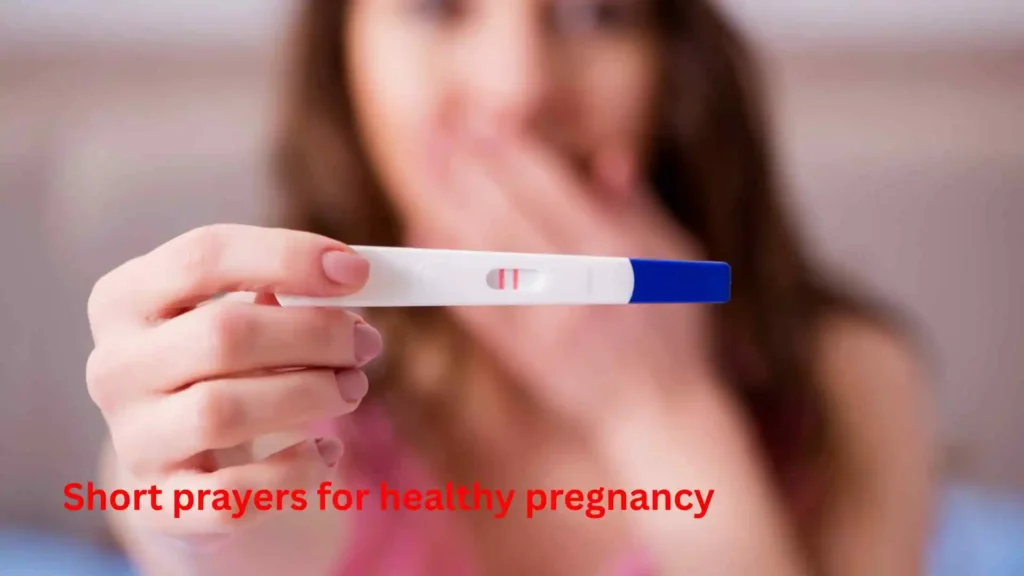 Short prayers for healthy pregnancy