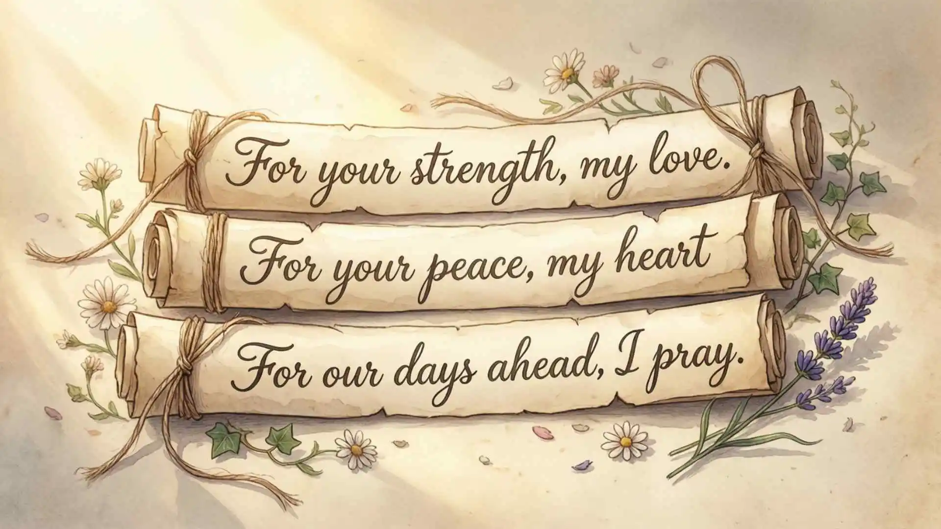 Short prayers for September to my love