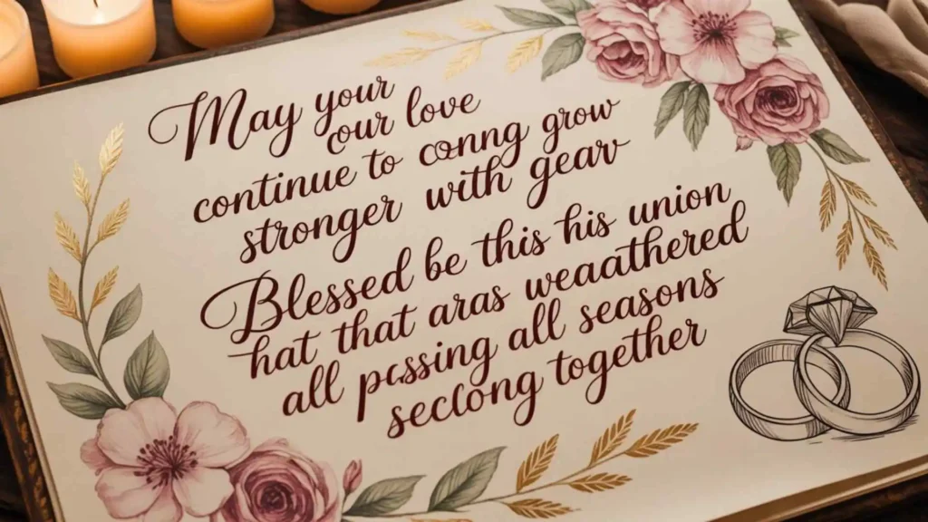 Short prayers for wedding anniversary