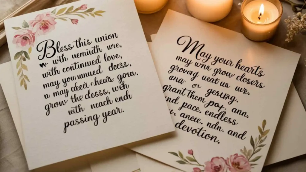 Short prayers for wedding anniversary