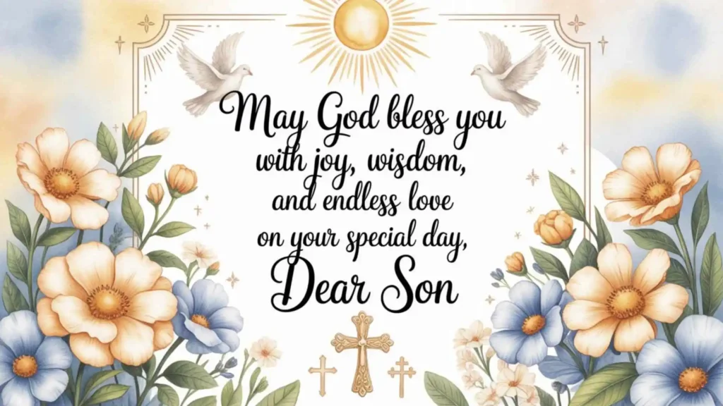 Short birthday prayers for my son