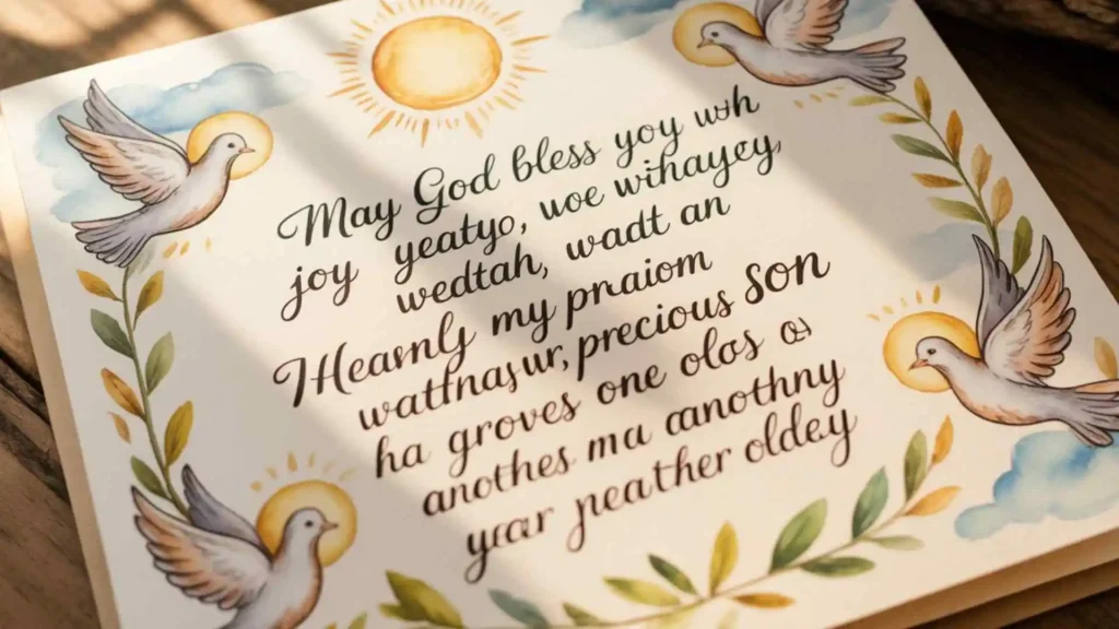 Short birthday prayers for my son