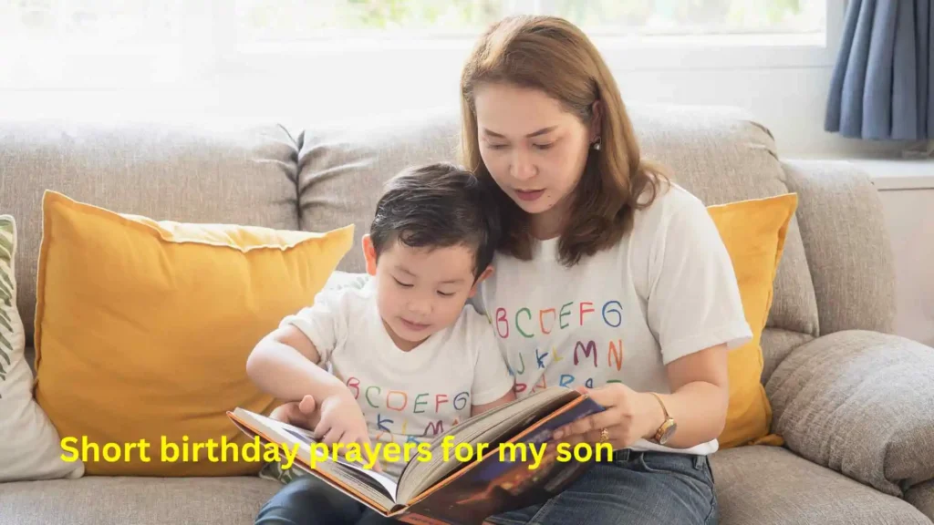 Short birthday prayers for my son