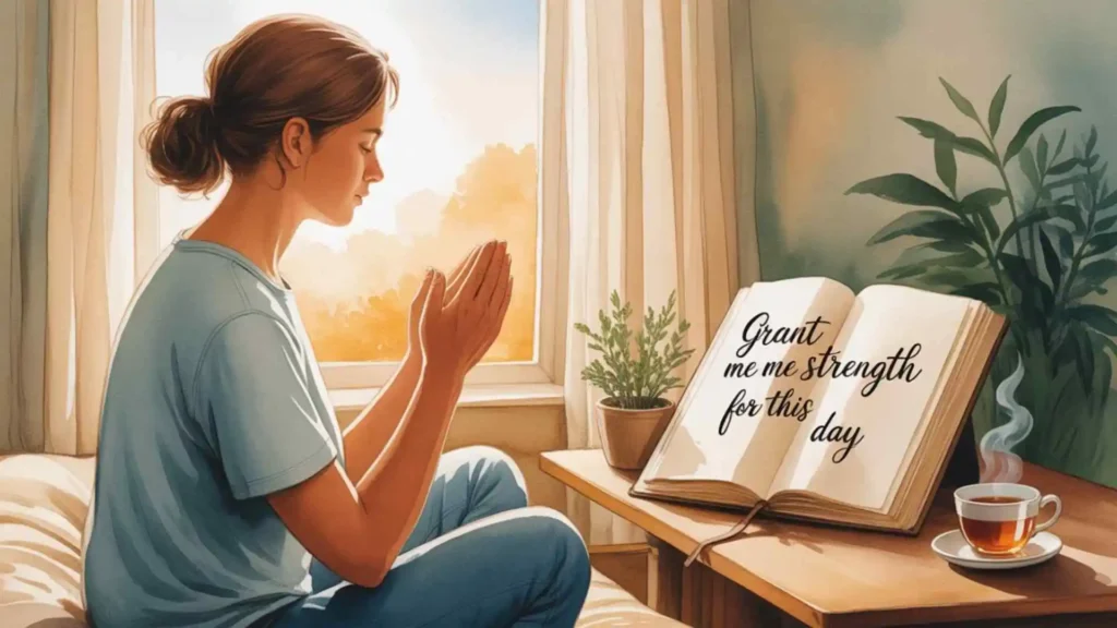 Short morning prayers for myself