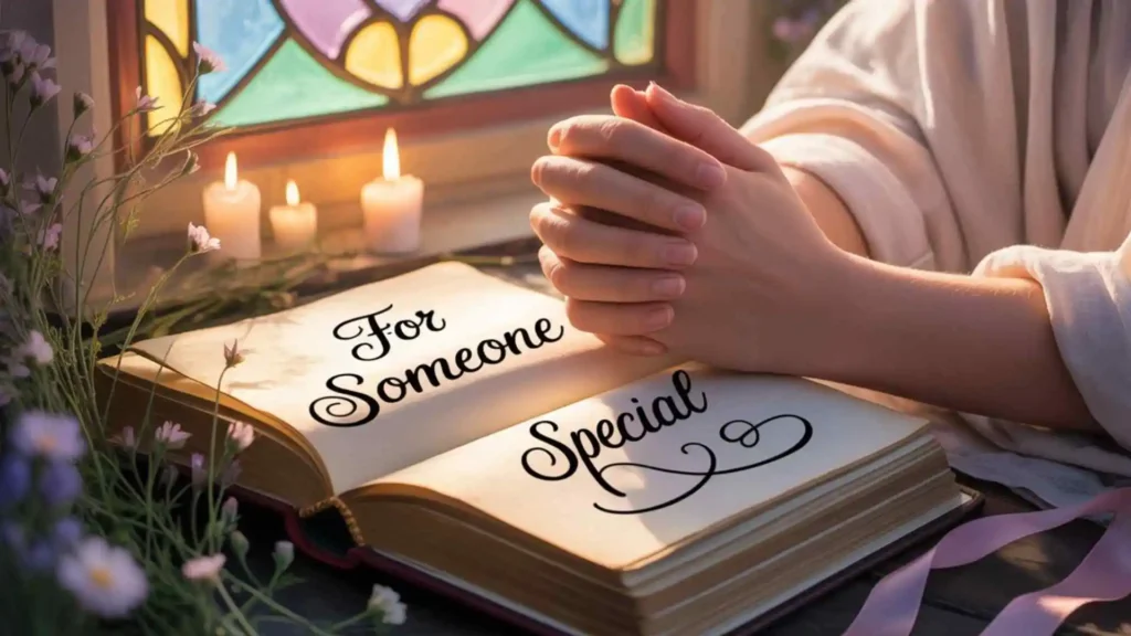 Short prayer for someone special