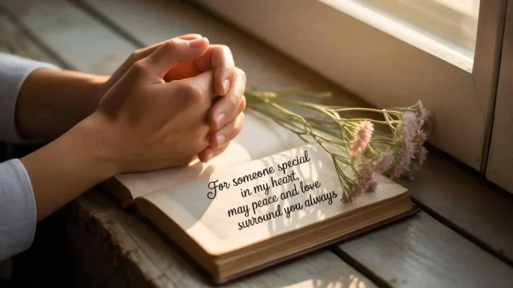 Short prayer for someone special