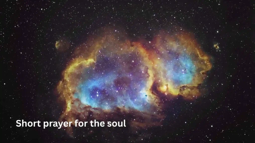 Short prayer for the soul