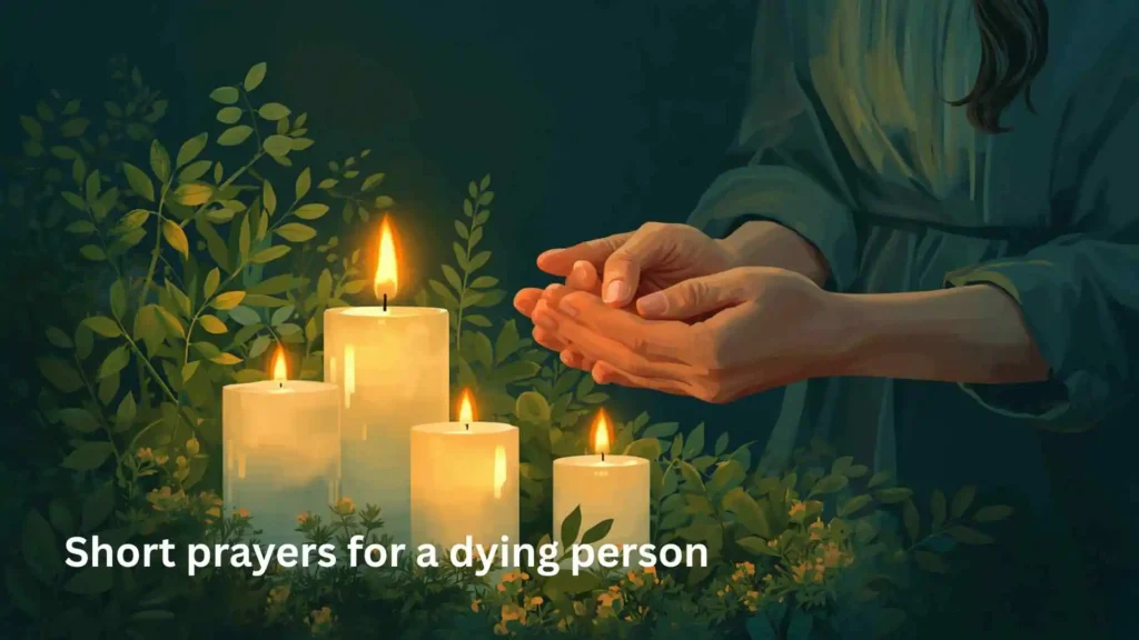 Short prayers for a dying person