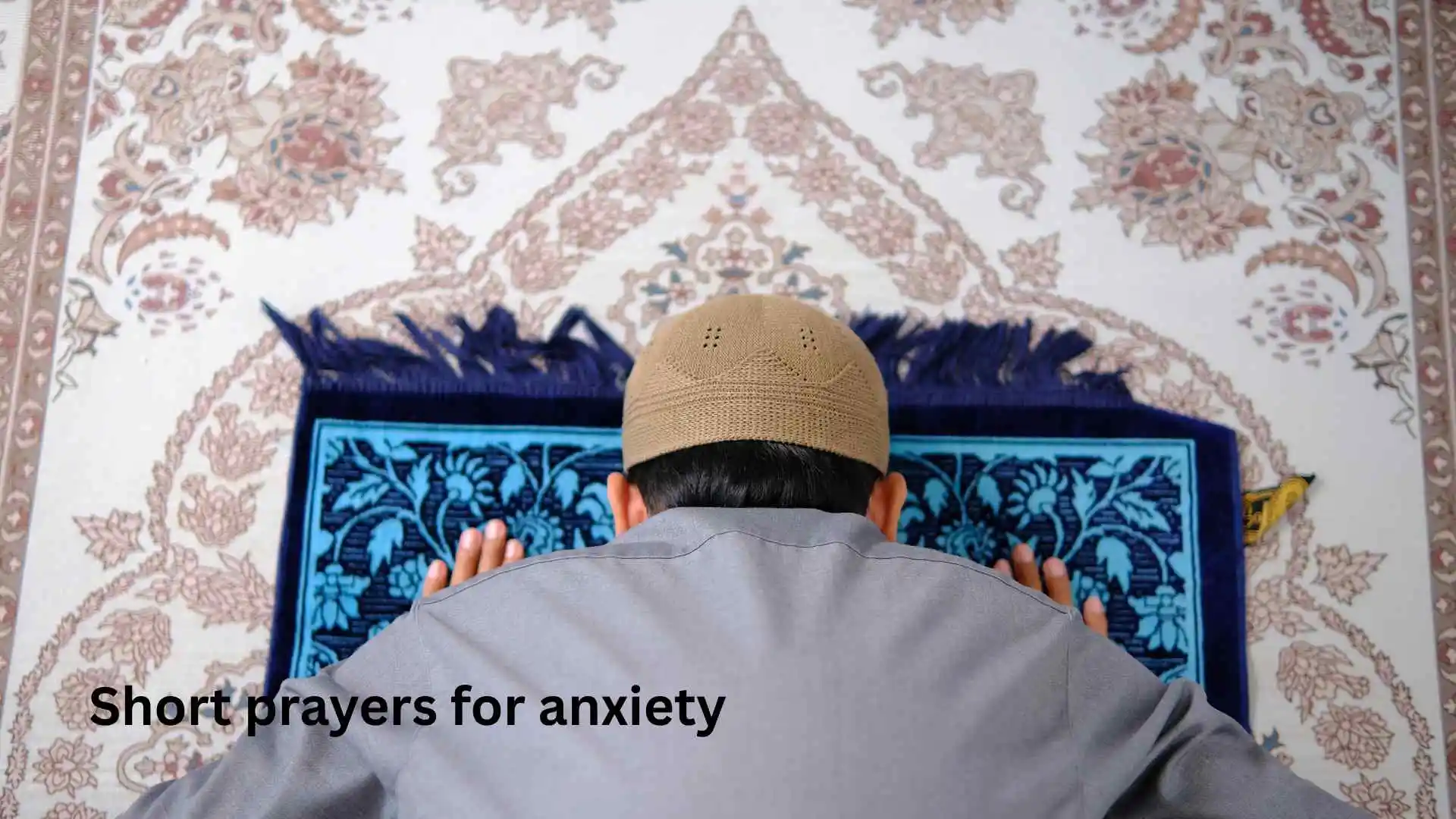 Short prayers for anxiety