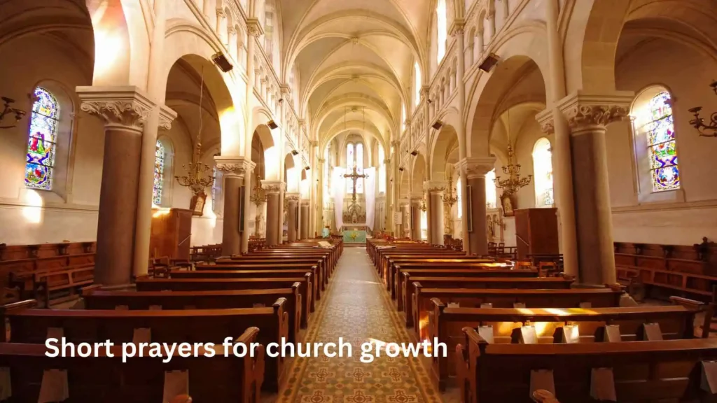 Short prayers for church growth