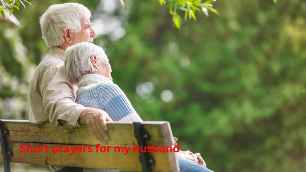 Short prayers for my husband