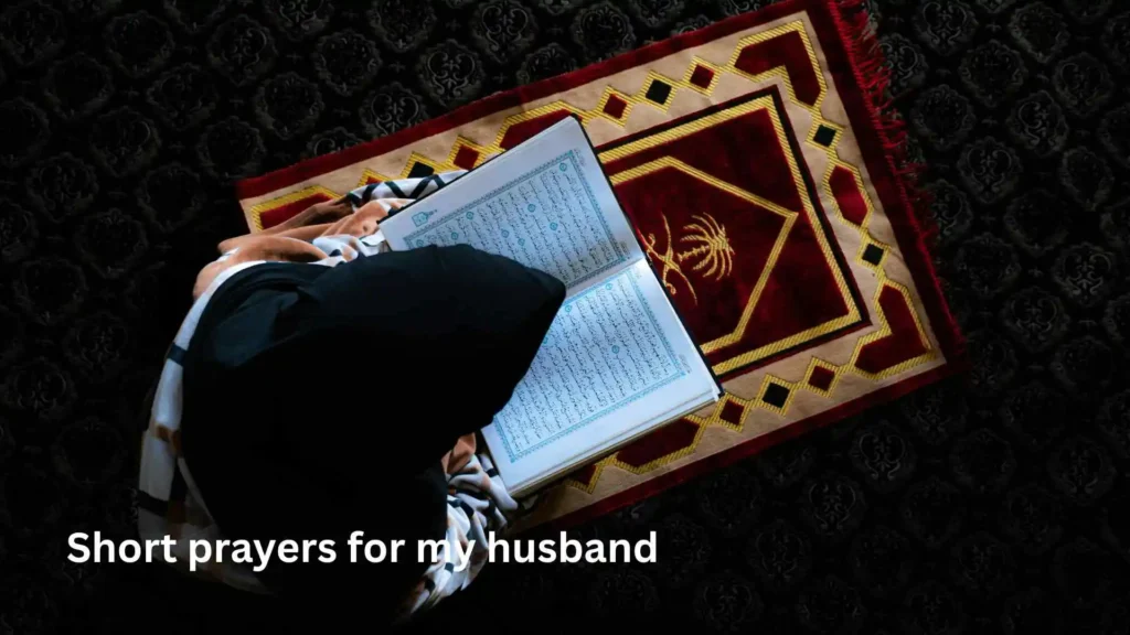 Short prayers for my husband