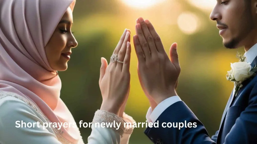 Short prayers for newly married couples