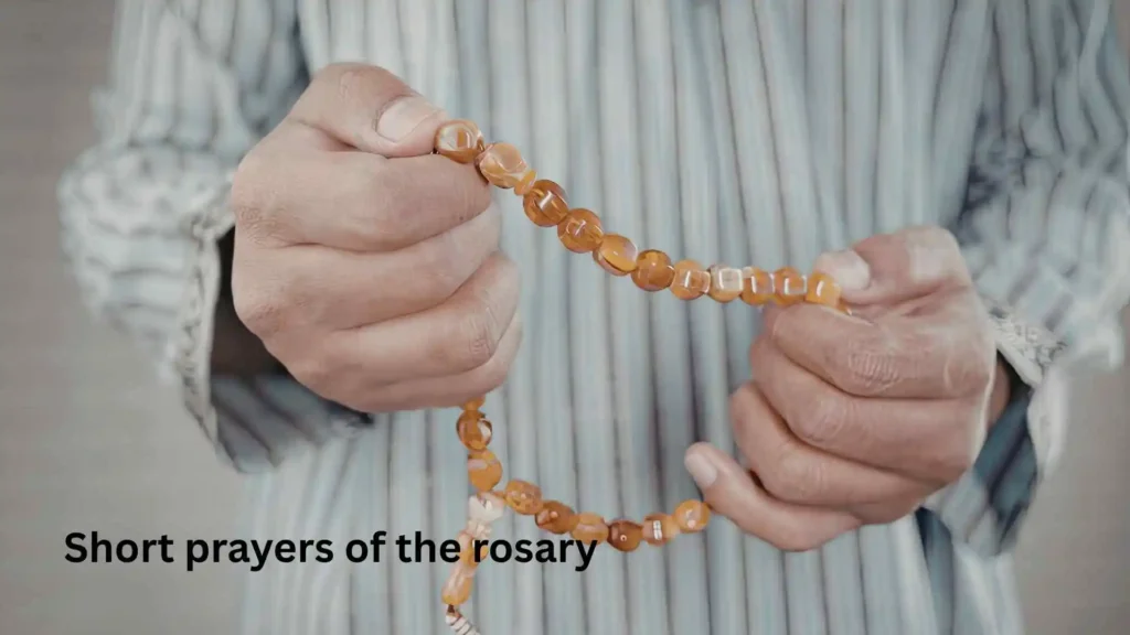 Short prayers of the rosary