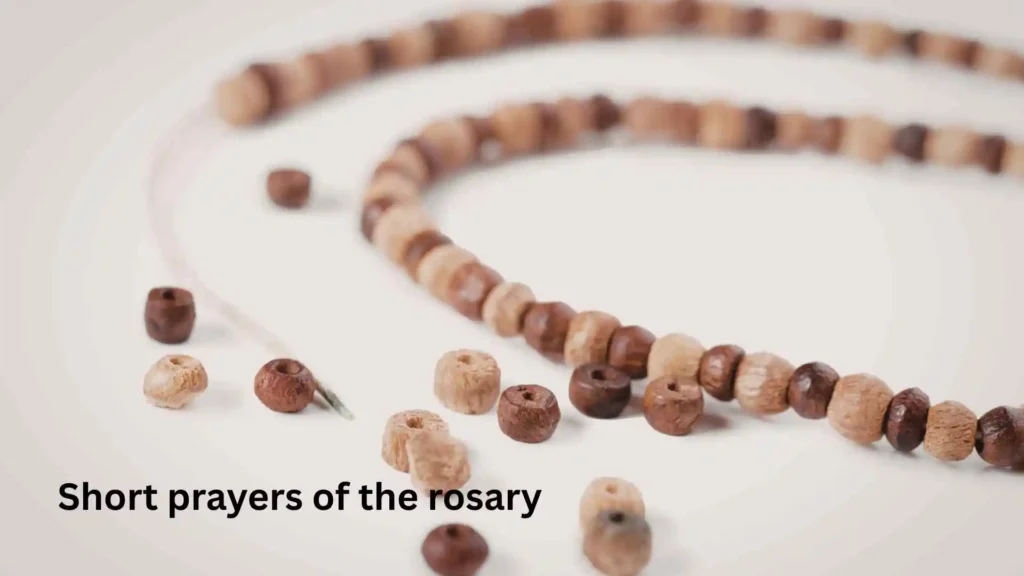 Short prayers of the rosary