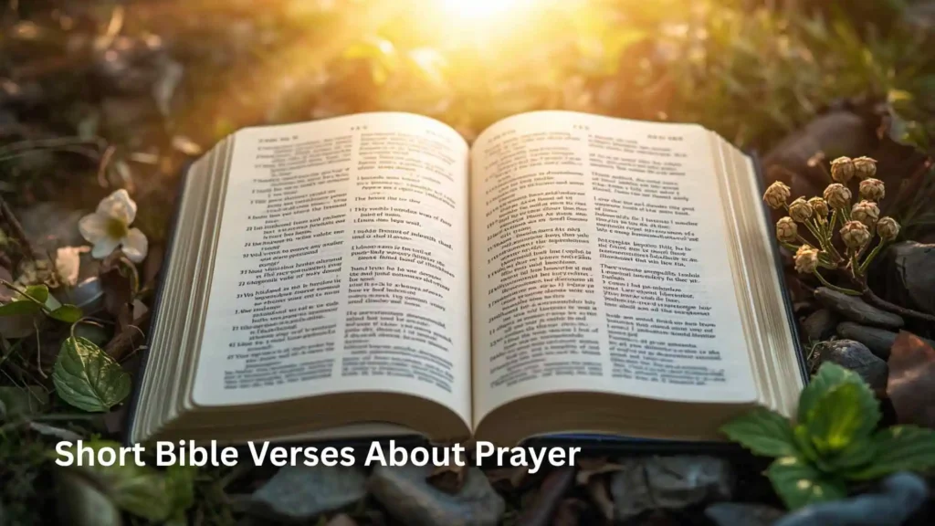 Short Bible Verses About Prayer