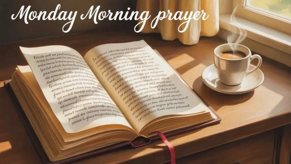 Short Monday prayer