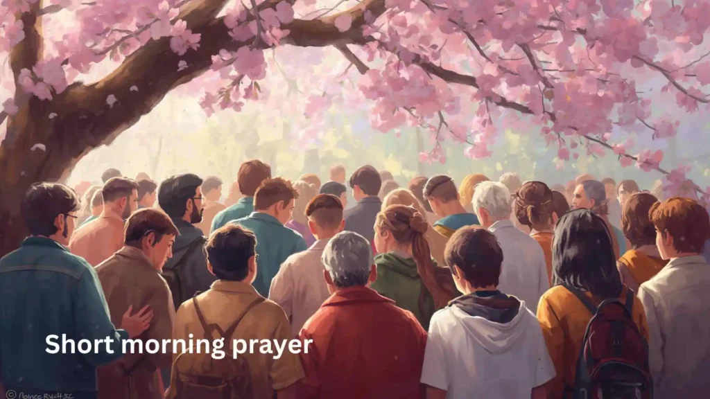 Short morning prayer