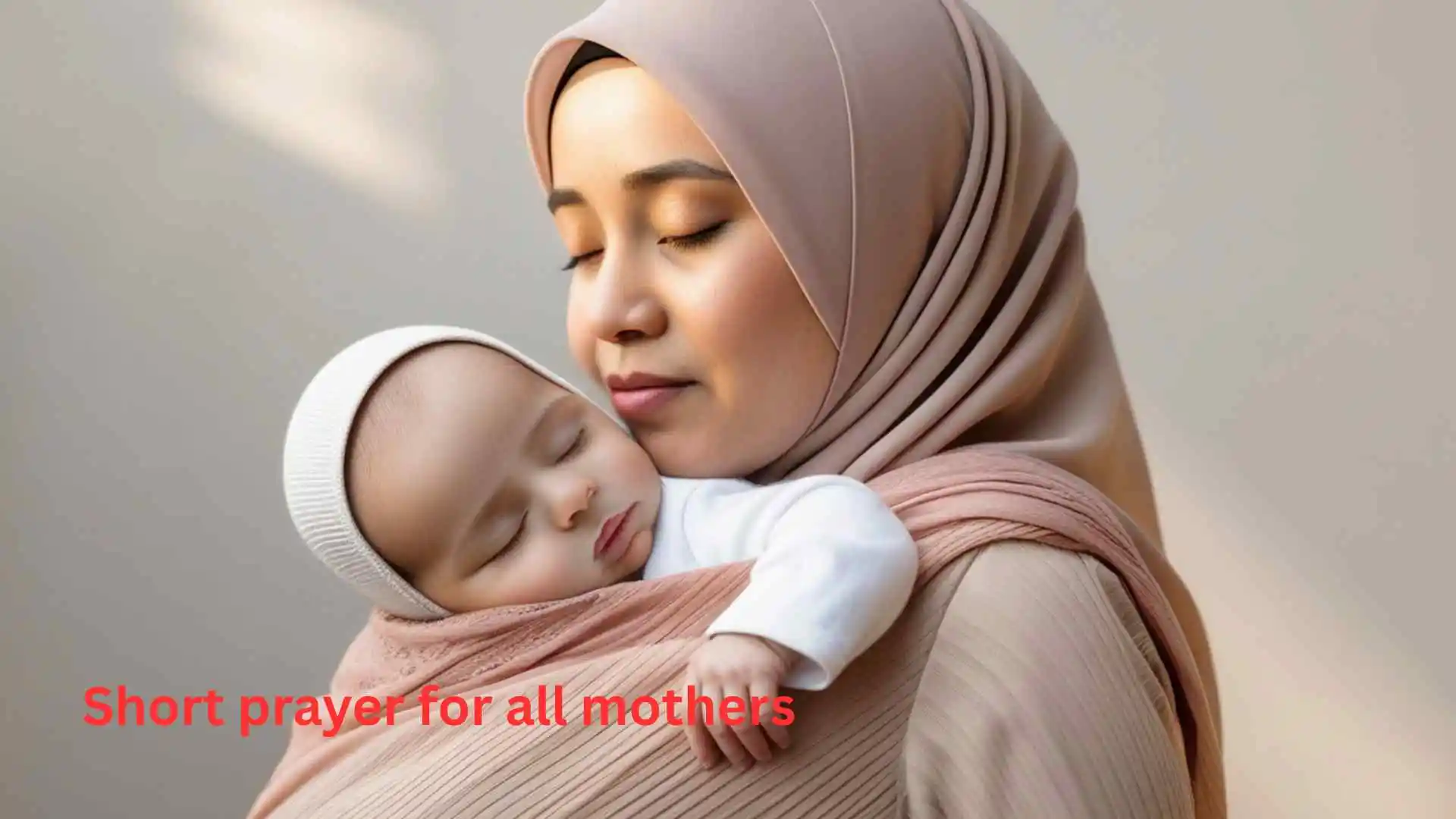 Short prayer for all mothers