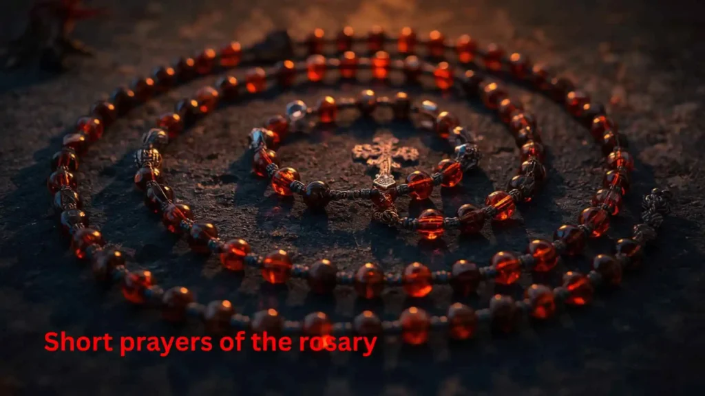 Short prayers of the rosary