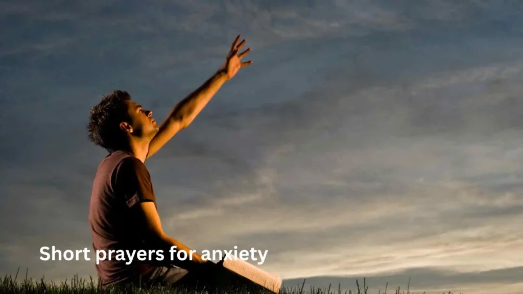 Short prayers for anxiety