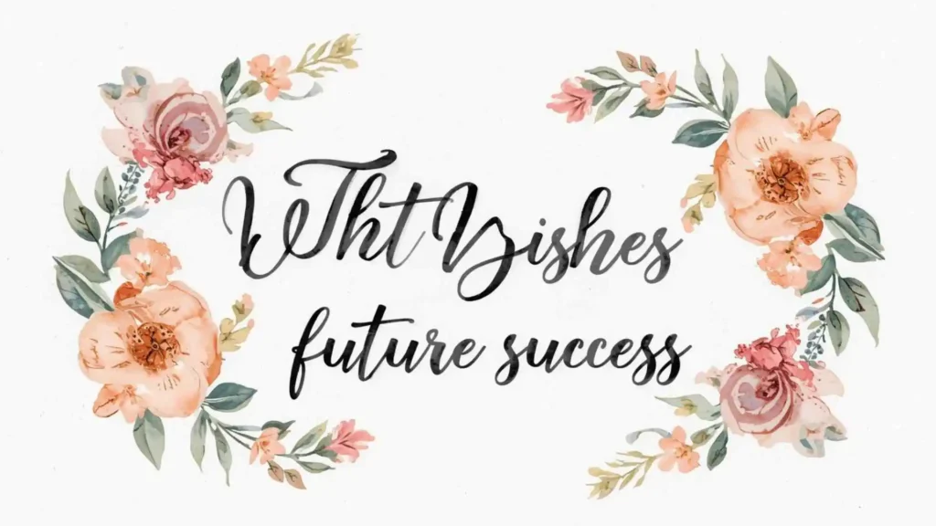 Short best wishes for future success