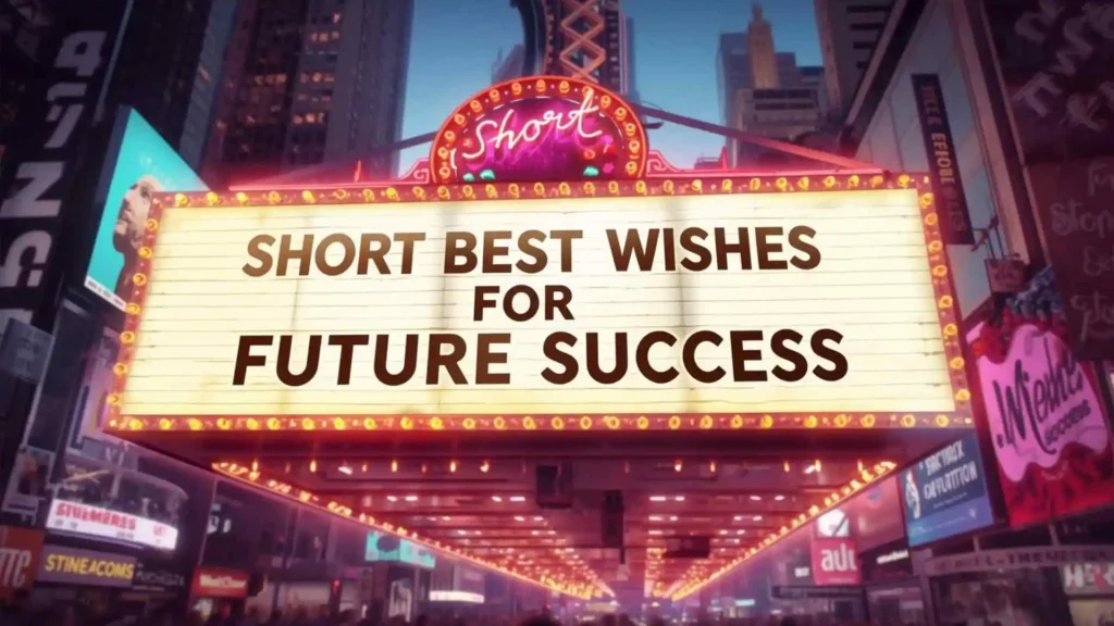 Short best wishes for future success