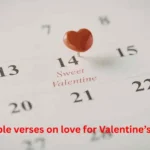 Short Bible verses on love for Valentine’s Day