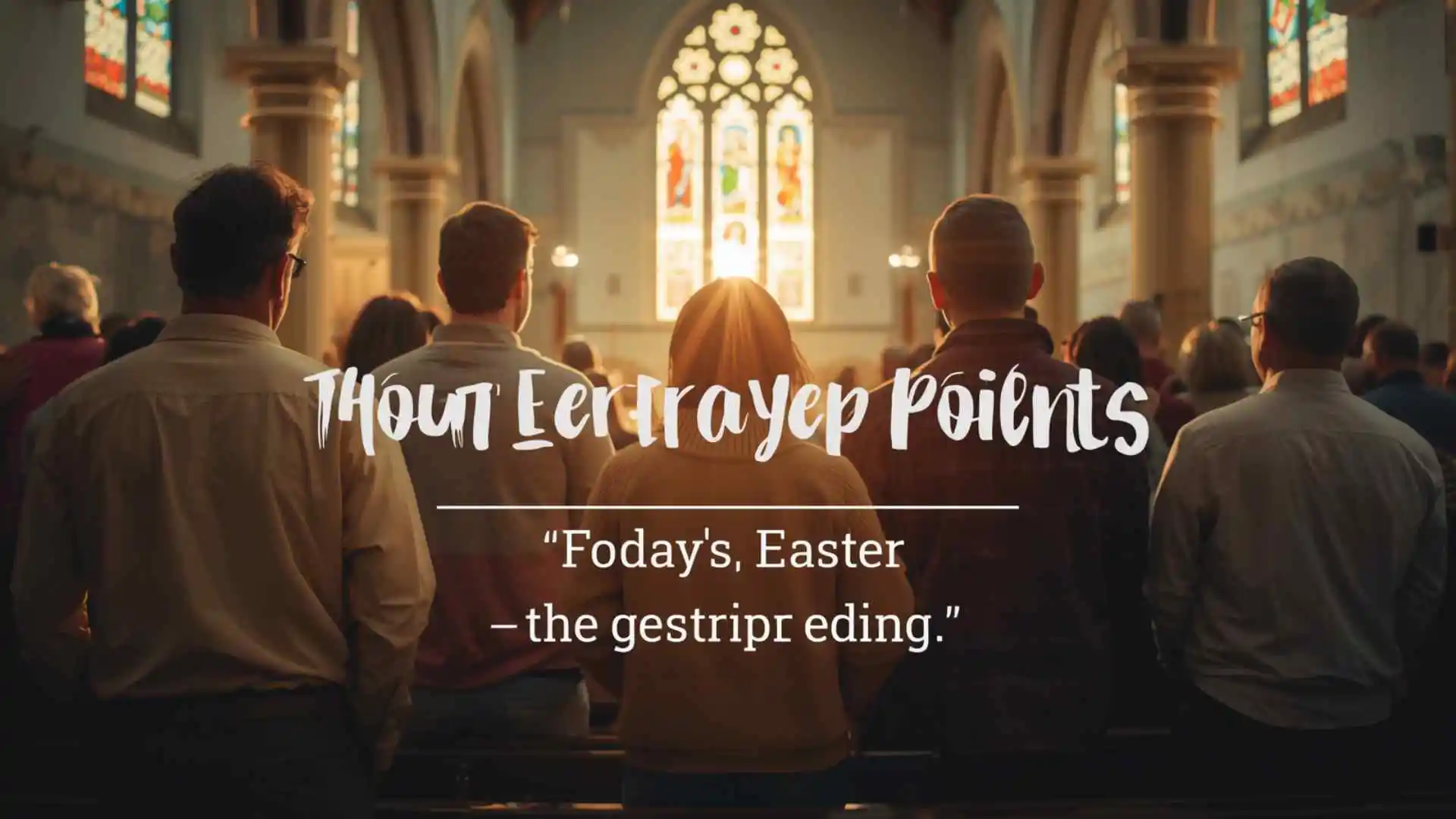 Short Easter prayer points with scriptures