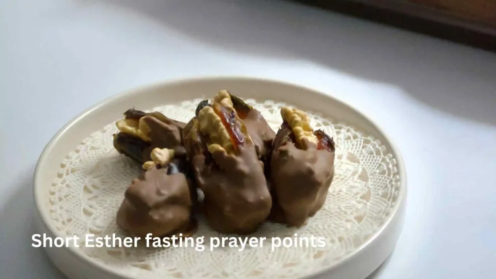 Short Esther fasting prayer points