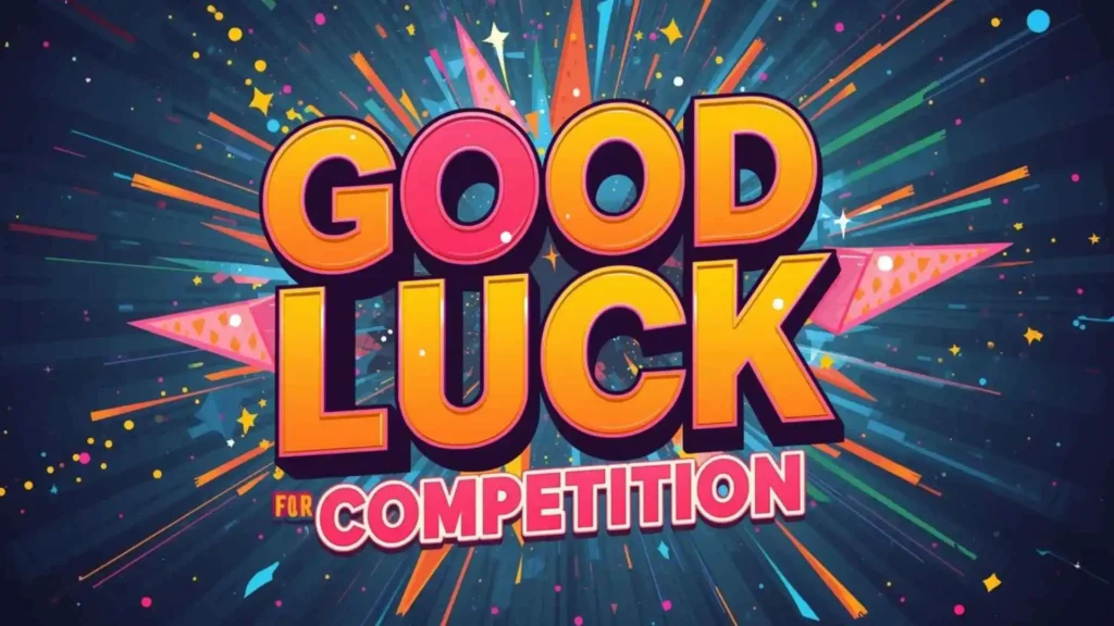 Short good luck wishes for competition