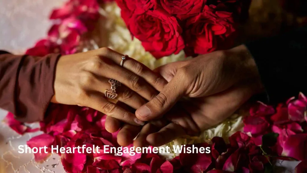 Short Heartfelt Engagement Wishes