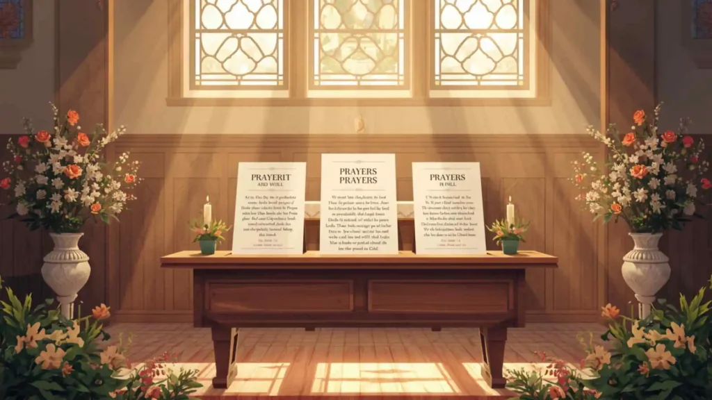 Short heartfelt prayers for church