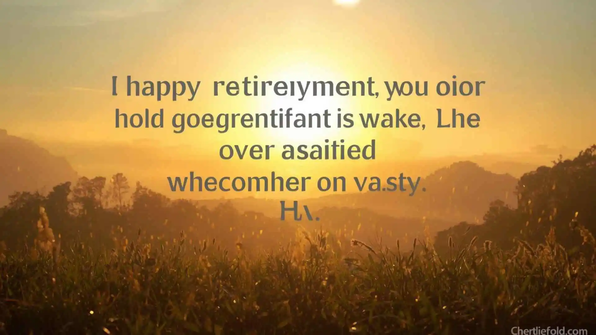 Short heartfelt retirement wishes