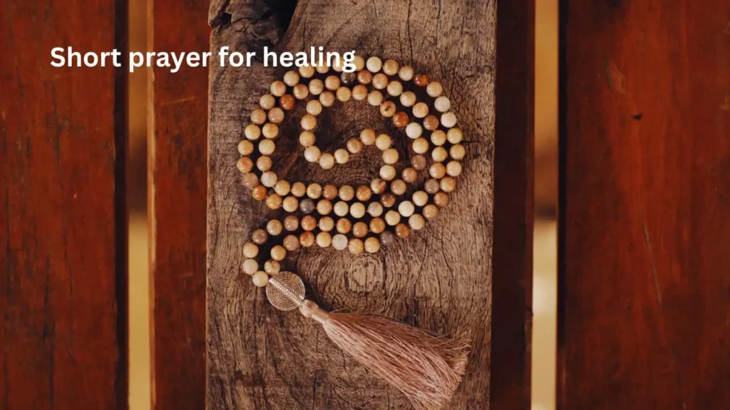 Short prayer for healing