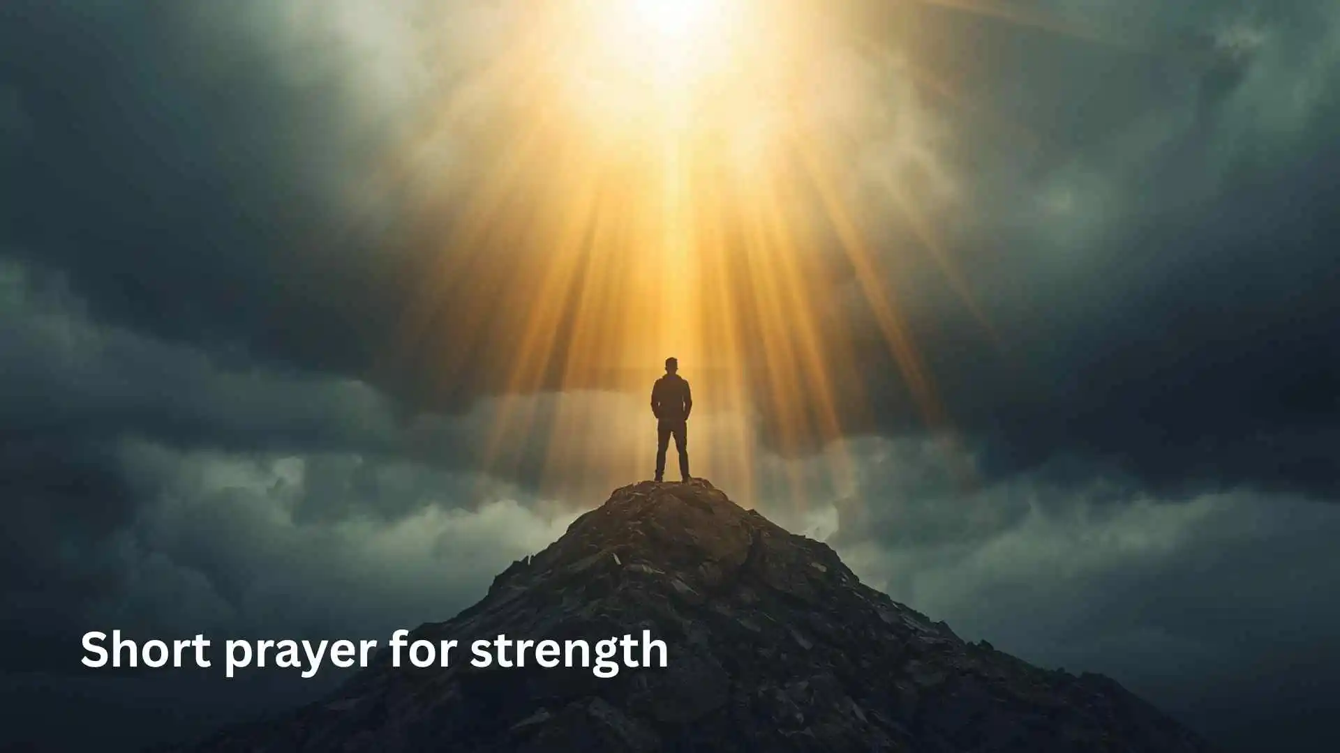 Short prayer for strength