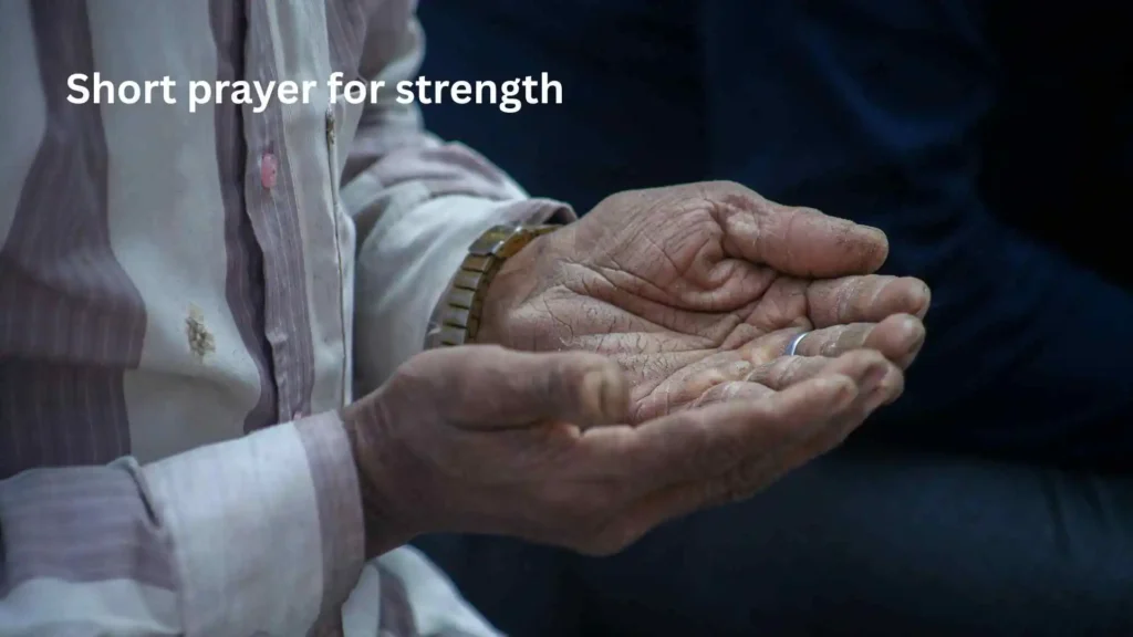 Short prayer for strength