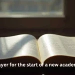 Short prayer for the start of a new academic year