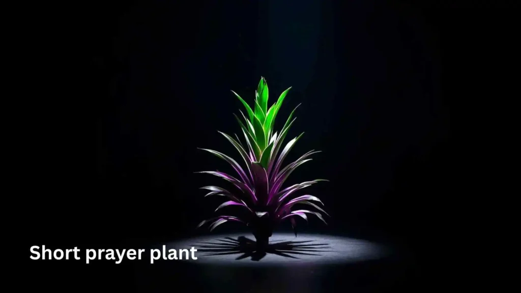 Short prayer plant