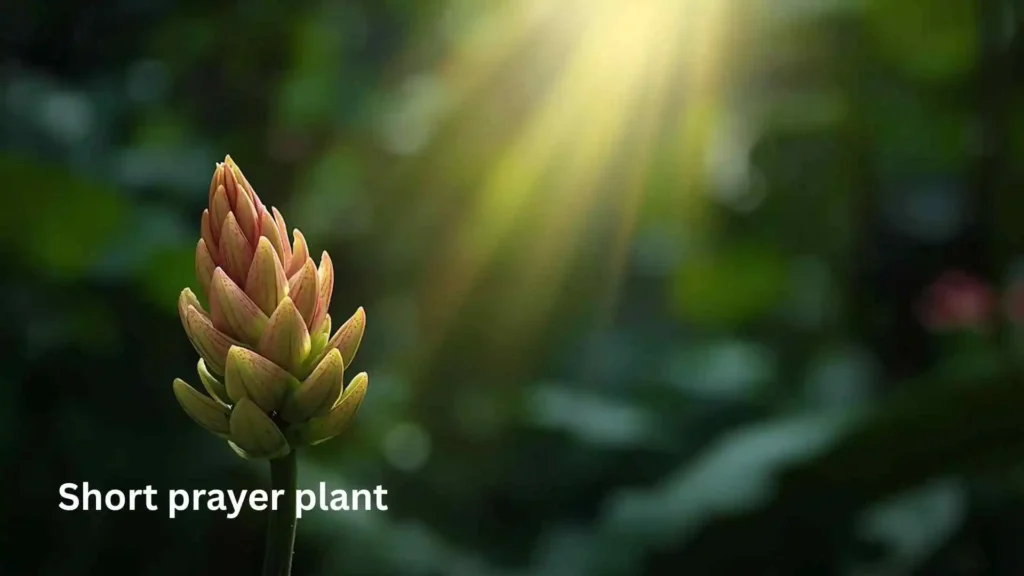 Short prayer plant