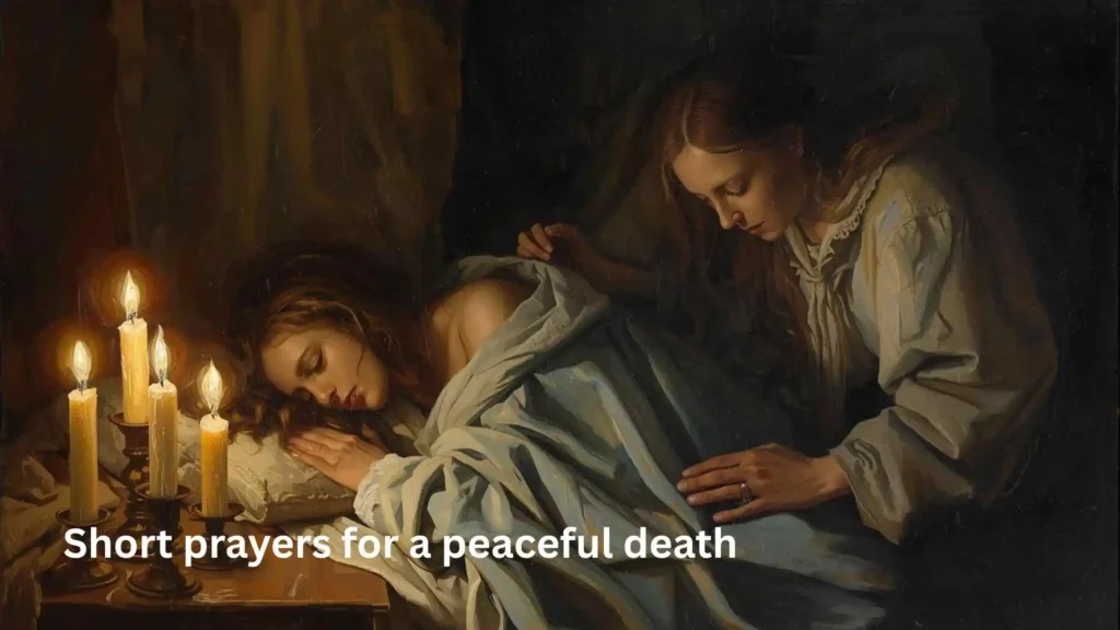 Short prayers for a peaceful death