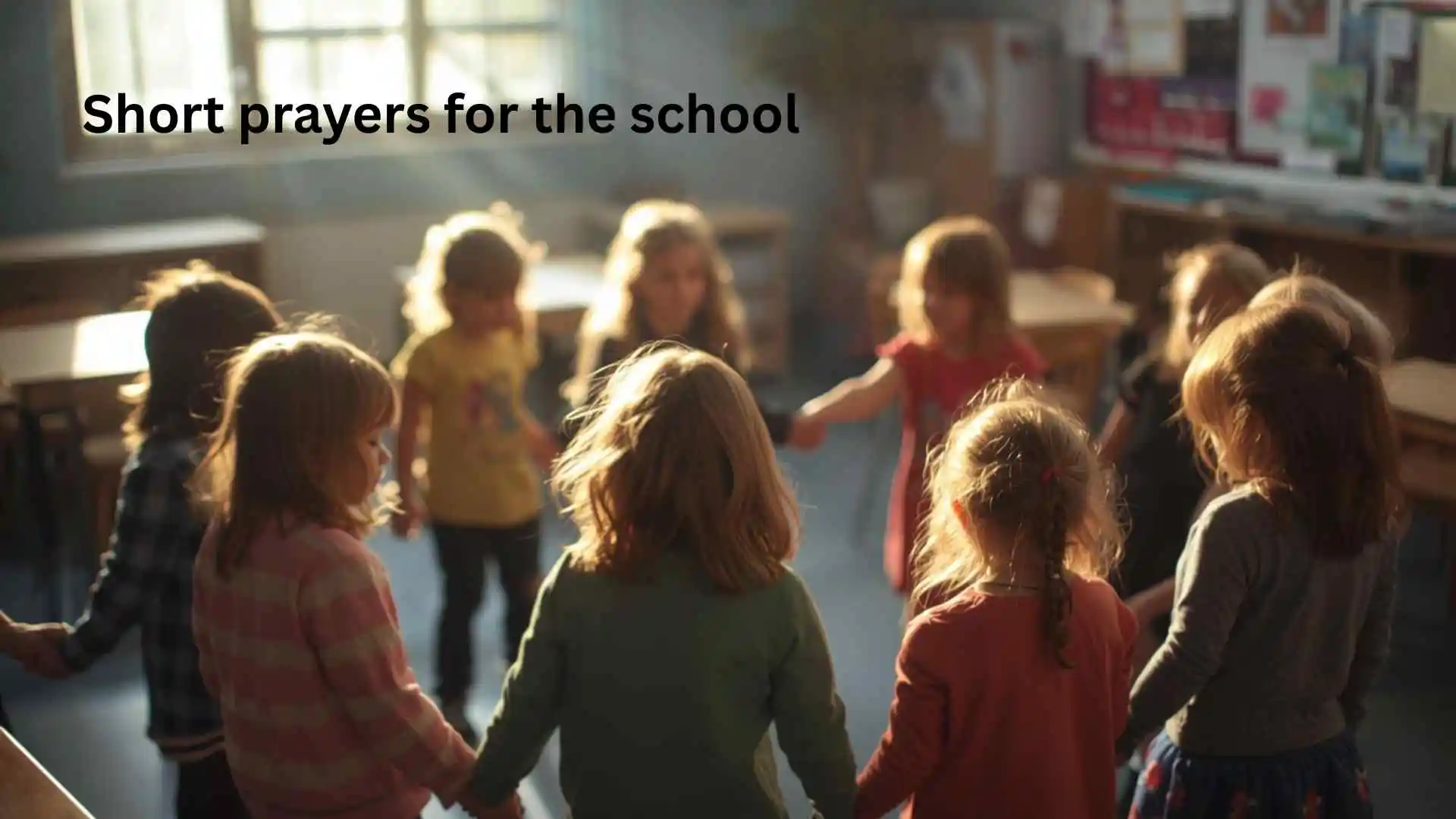 Short prayers for the school