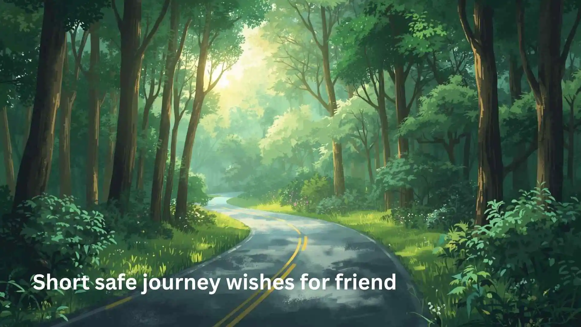Short safe journey wishes for friend