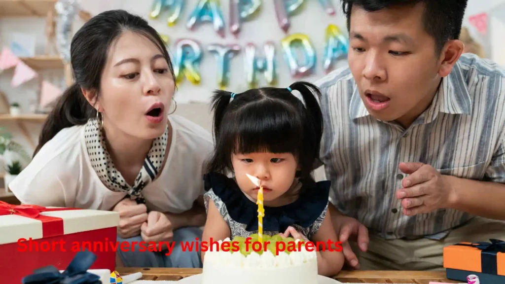 Short anniversary wishes for parents