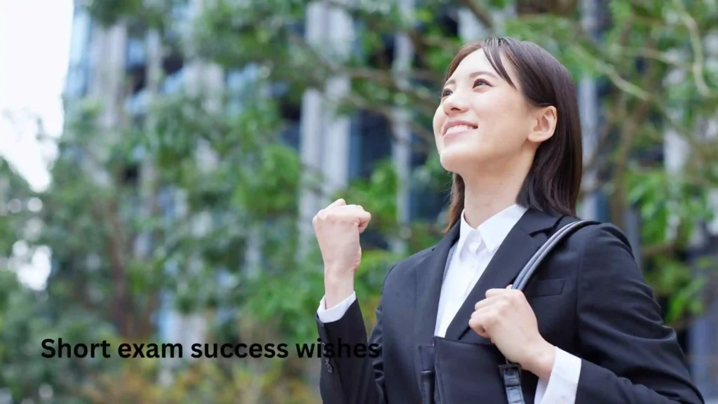 Short exam success wishes