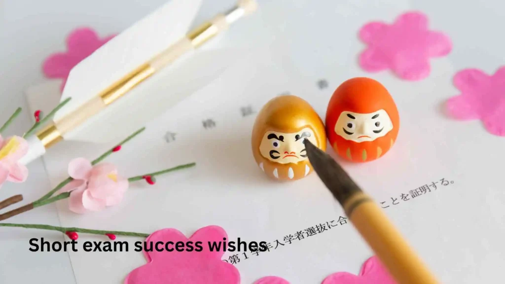 Short exam success wishes