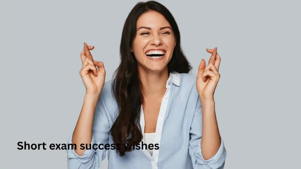 Short exam success wishes