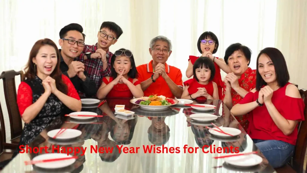 Short Happy New Year Wishes for Clients
