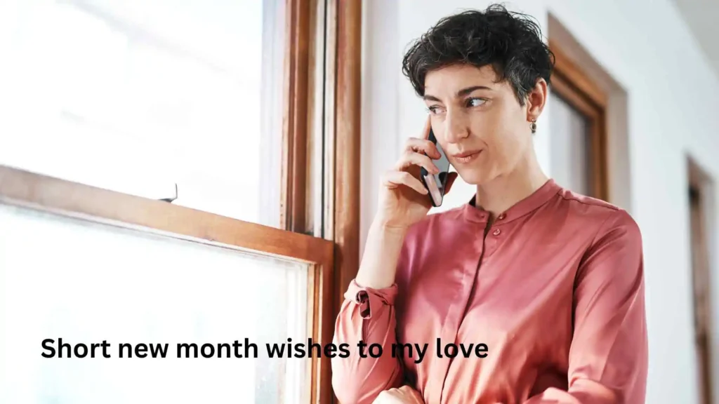 Short new month wishes to my love
